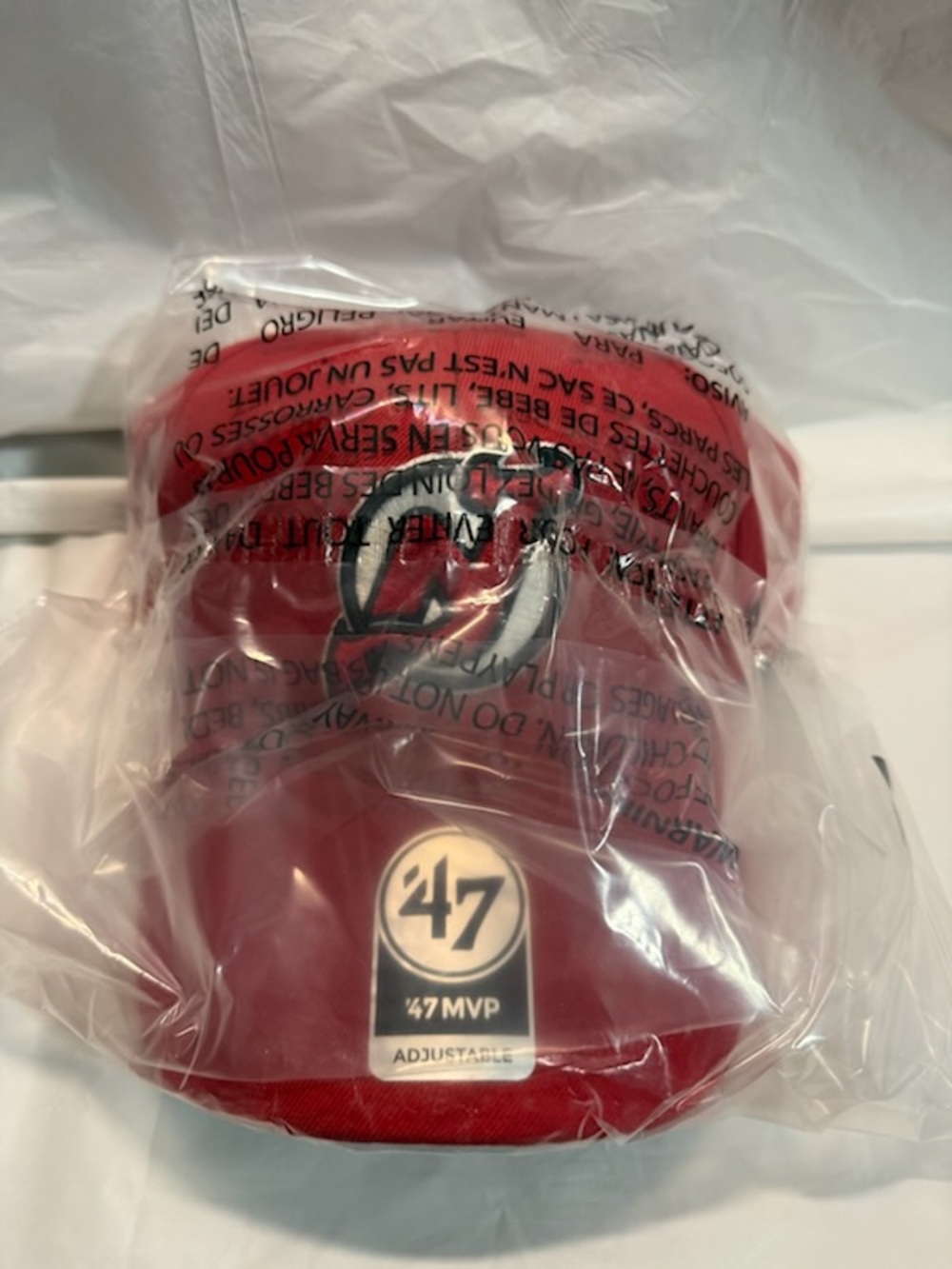 NHL New Jersey Devils Red '47 MVP Adjustable Hat